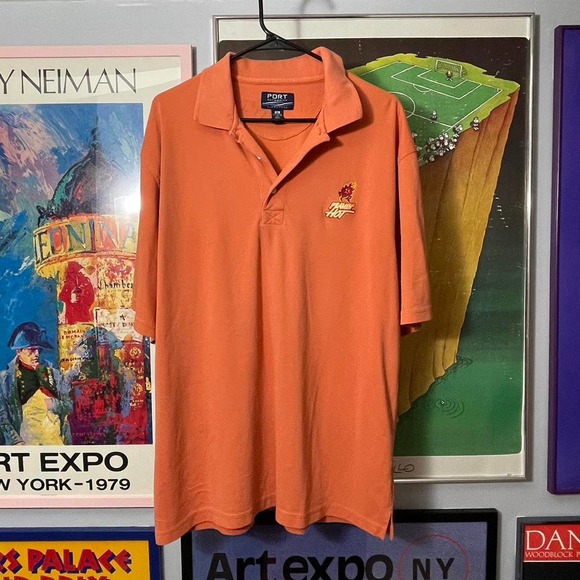 Vintage Flamin’ Hot Polo - SIZE XL - Picture 1 of 4